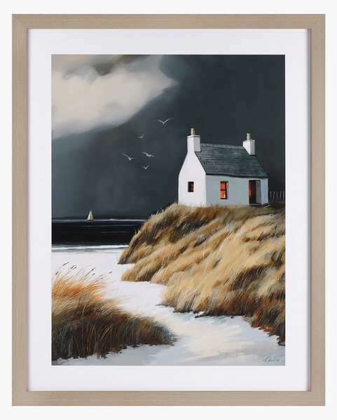 Coastal Cottage Framed Wall Art