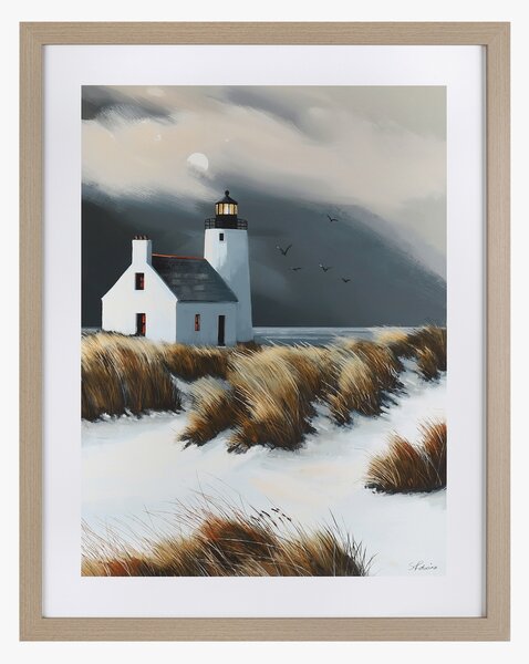 By The Lighthouse Framed Wall Art