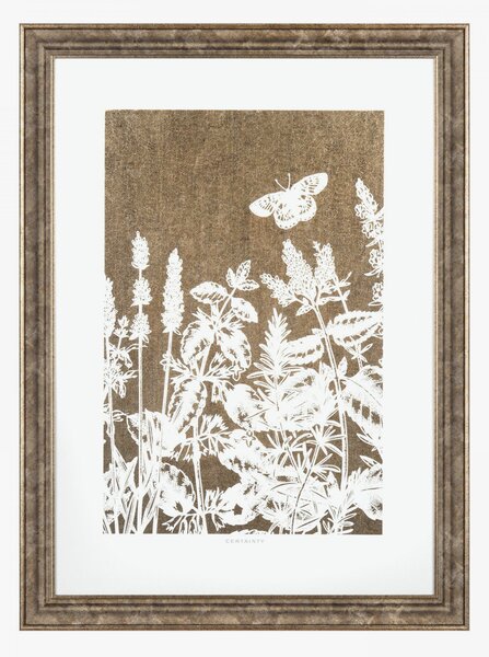 Foliage Silhouette Framed Wall Art