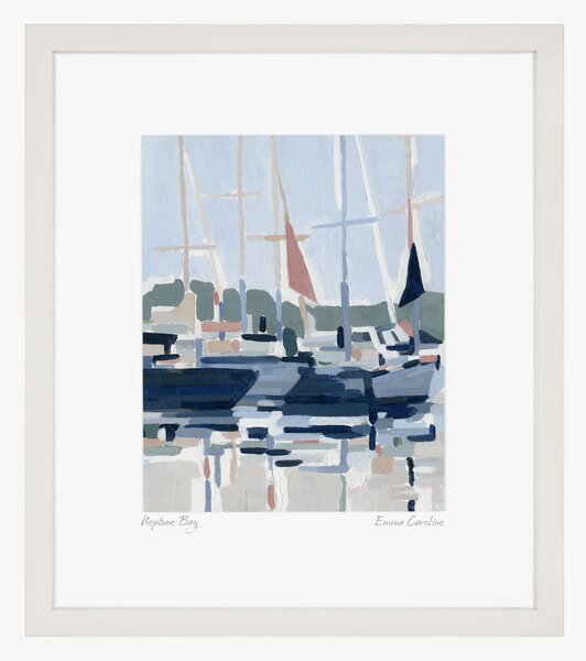 Harbour Hues Framed Wall Art