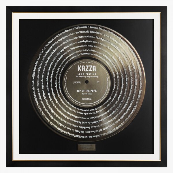 Vinyl Record Framed Wall Art