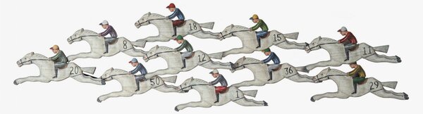 Race To Victory Framed Wall Art
