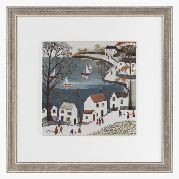 Cornish Bay Framed Wall Art