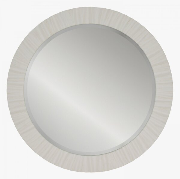 Stellan Mirror in Off White