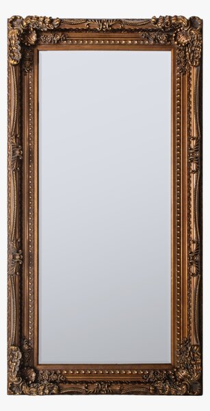 Victoria Standing Mirror in Gold