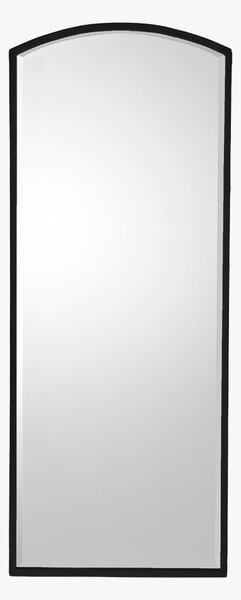 Newport Arch Standing Mirror in Deep Black