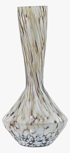 Embellisher Vase in Mottled Brown Medium