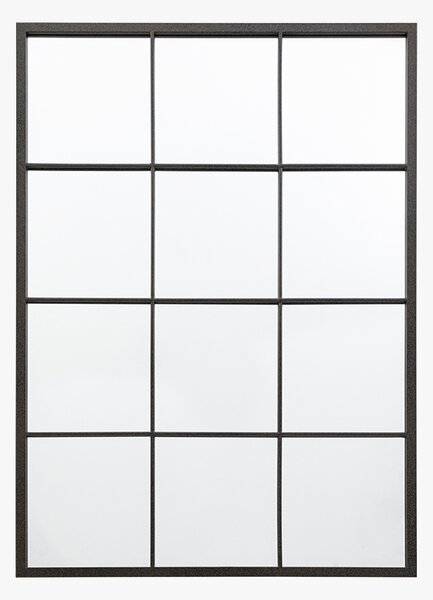 Mullion Mirror in Black - Large