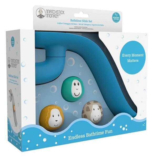 Matchstick Monkey Bathtime Slide Set