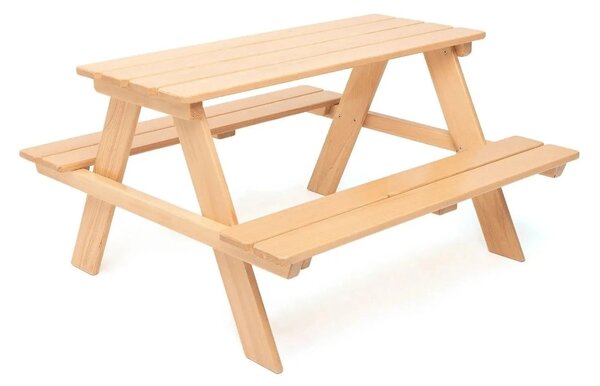 Montessori Wooden Mini Picnic Table