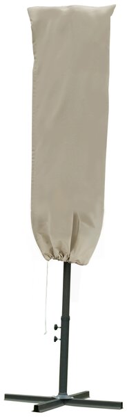 Outsunny Cantilever Umbrella Cover Outdoor Parasol Protector Weatherproof Garden Patio with Rod, Zipper Aosom UK