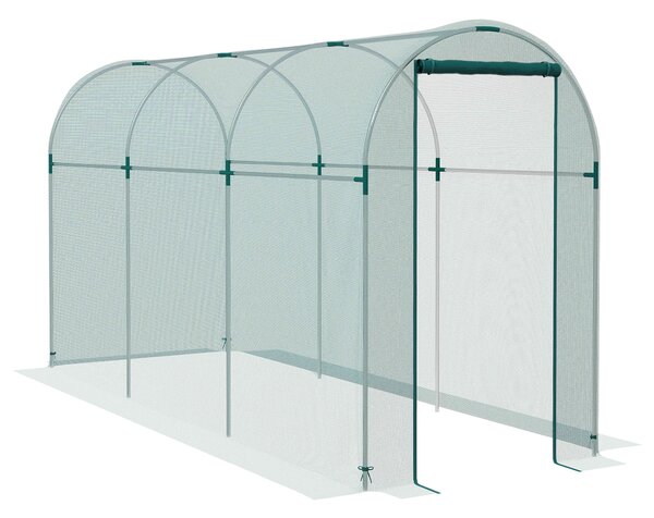 Outsunny 360 x 120cm Mini Polytunnel Greenhouse