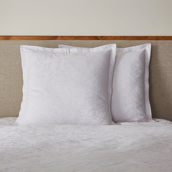 Dorma Winchester White Continental Pillowcase White