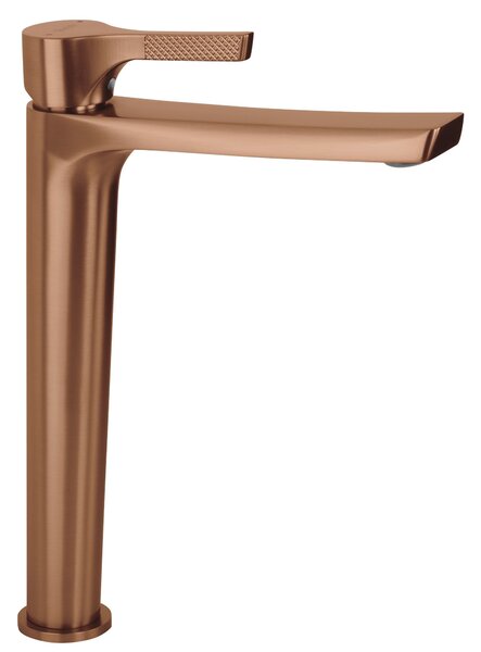 Bathroom faucet PREMIUM Rea Maxim Brush Copper High
