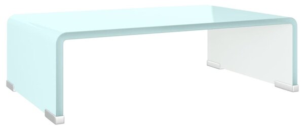 TV Stand/Monitor Riser Glass Green 40x25x11 cm