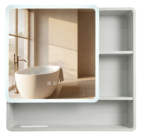 LED mirror cabinet M1016-70 70x65