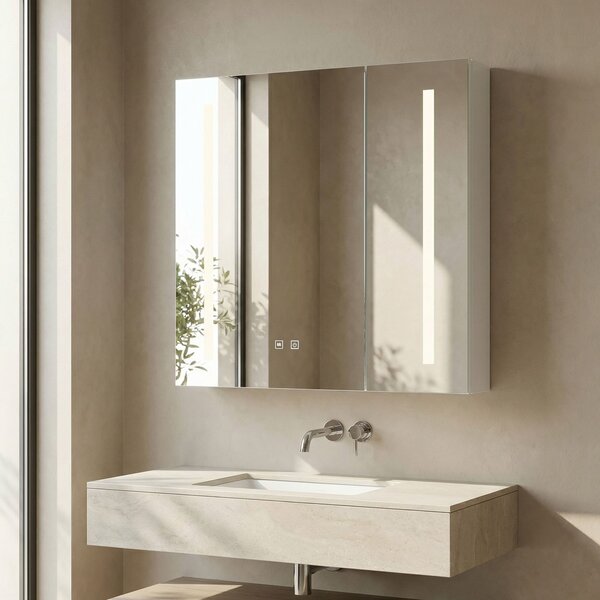 LED mirror cabinet M1015-60 60x65