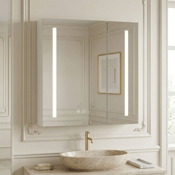 LED mirror cabinet M1015-60 60x65