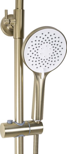Shower set REA DROP Brush Gold