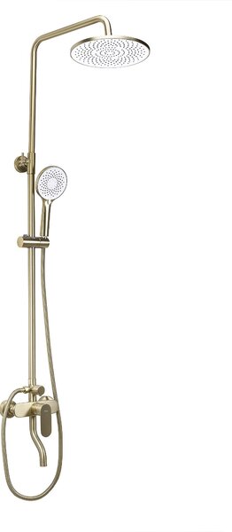 Shower set REA DROP Brush Gold