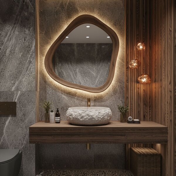 Countertop Basin Rea Mika Beige