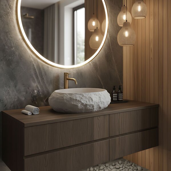 Countertop Basin Rea Mika Beige