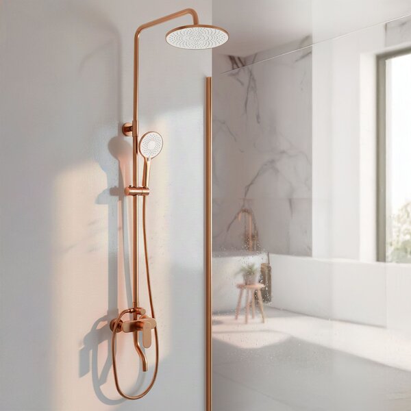 Shower set REA DROP Brush Copper