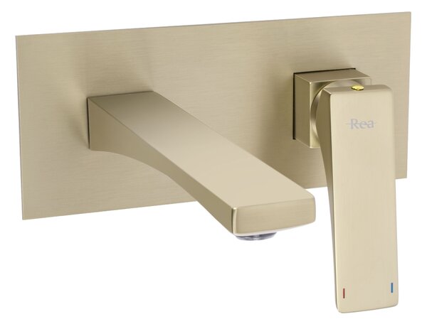 Wall Mounted faucet PREMIUM REA Joe Brush Gold