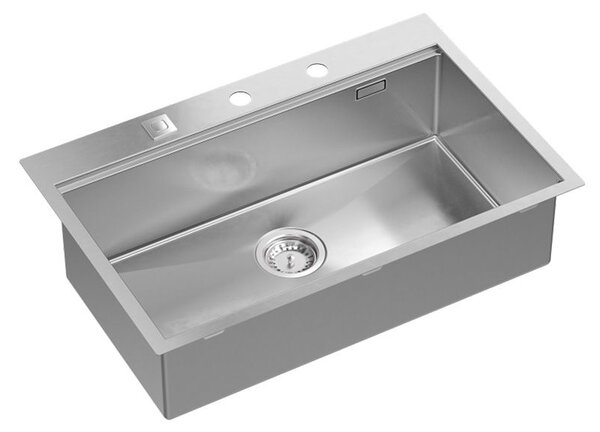 Stainless steel sink BURT 110 WORKSTATION BRUSH NICKEL