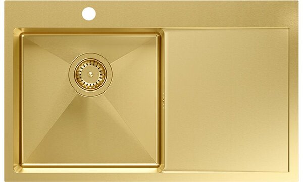 Stainless steel sink RUSSEL 111 Gold