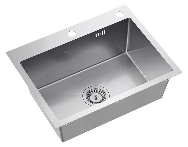Stainless steel sink LUKE 110 WORKSTATION BRUSH NICKEL