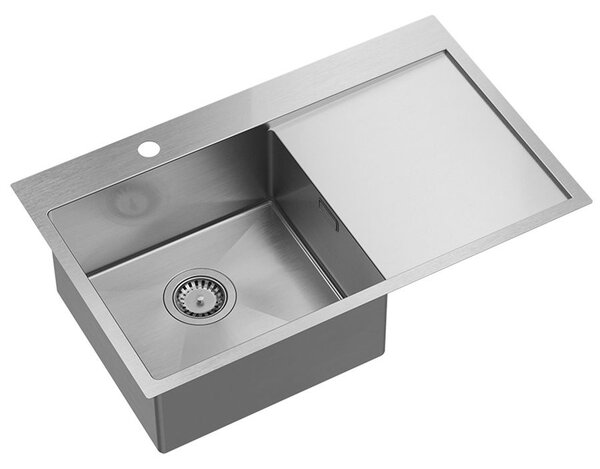 Stainless steel sink RUSSEL 111 BRUSH NICKEL