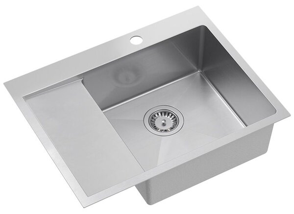 Stainless steel sink RUSSEL 116 BRUSH NICKEL