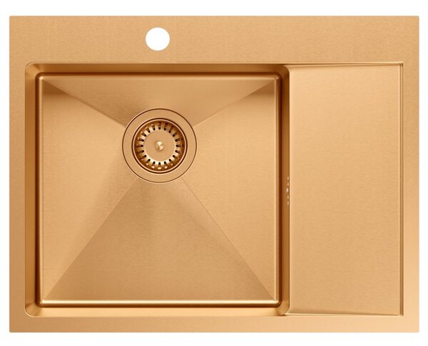 Stainless steel sink RUSSEL 116 Copper