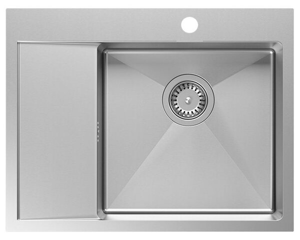 Stainless steel sink RUSSEL 116 BRUSH NICKEL
