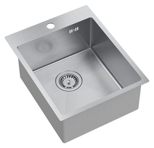 Stainless steel sink RUSSEL 90 BRUSH NICKEL