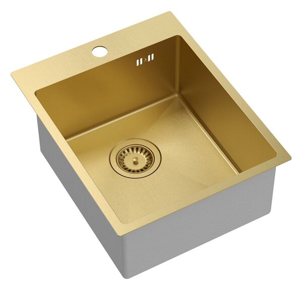 Stainless steel sink RUSSEL 90 GOLD
