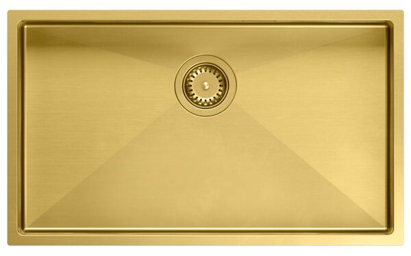 Stainless steel sink ANTHONY 80 GOLD