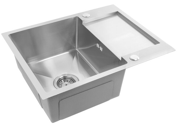 Stainless steel sink Paul BRUSH NICKEL