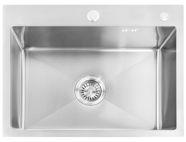 Stainless steel sink Liam BRUSH NICKEL