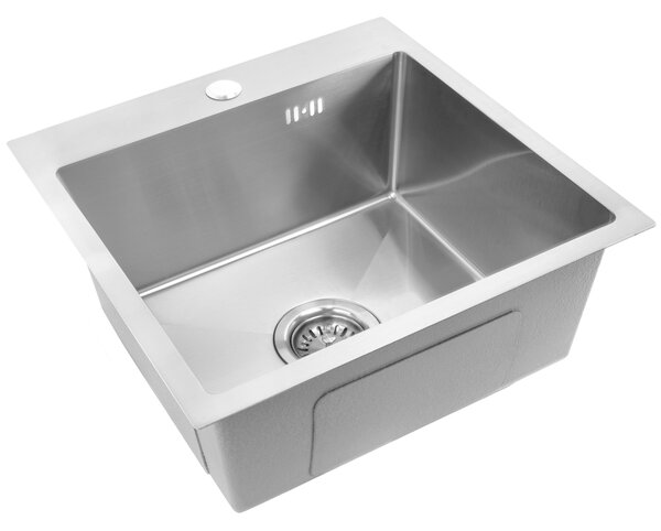 Stainless steel sink Leo 40 BRUSH NICKEL