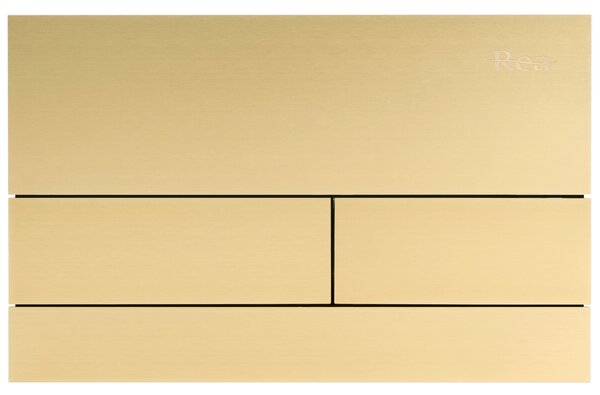 Toilet Flush Button Rea T K011A-Q Gold Brush
