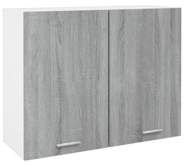 Hanging Cabinet Grey Sonoma 80x31x60 cm Engineered Wood