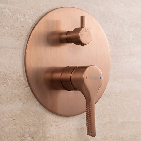 Shower system Rea Maxim Brush Copper + BOX