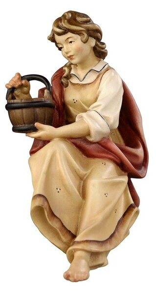 Shepherdess for well for Nativity scene - Homeland