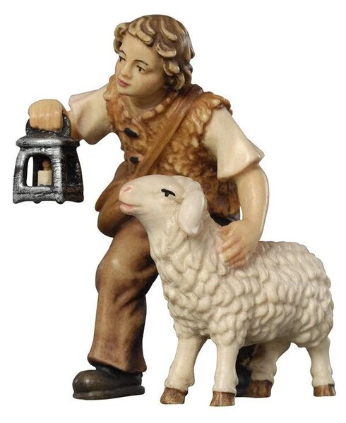 Boy with sheep and lantern for Nativity scene - Homeland