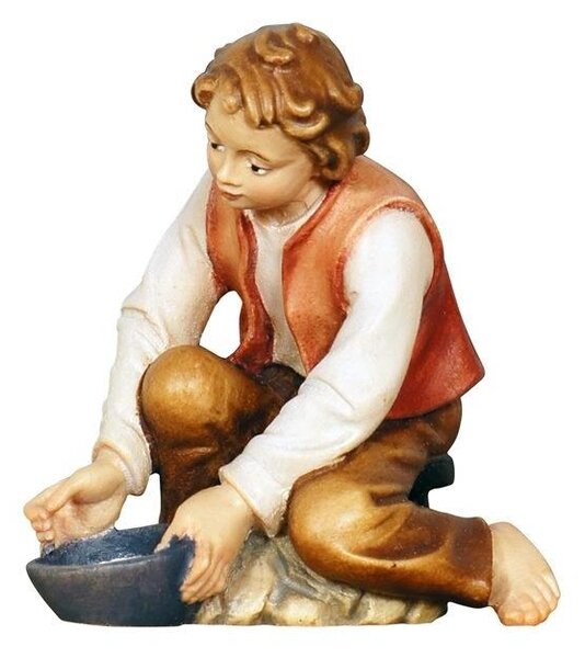 Boy milking for Nativity scene - Homeland