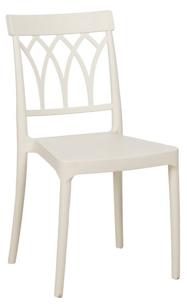 Dining Chair White 42 x 54 x 83 cm