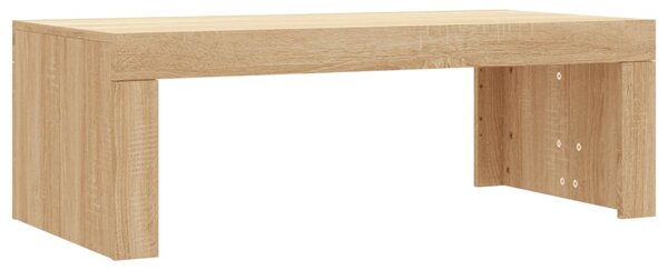 Coffee Table Sonoma Oak 102x50x36 cm Engineered Wood