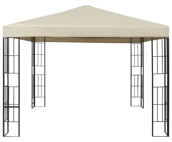 Gazebo 3x3 m Cream